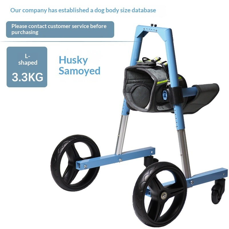 Pet Forelimb Wheelchair Dog Disability Assistive Walker
