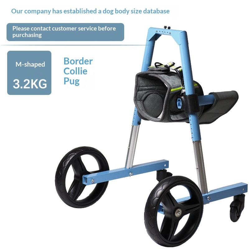 Pet Forelimb Wheelchair Dog Disability Assistive Walker