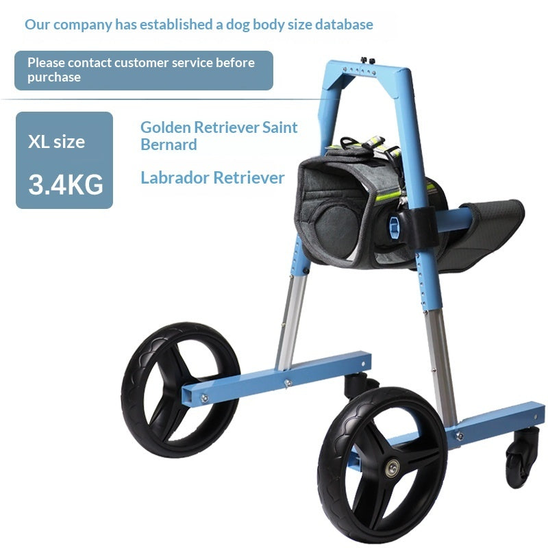 Pet Forelimb Wheelchair Dog Disability Assistive Walker